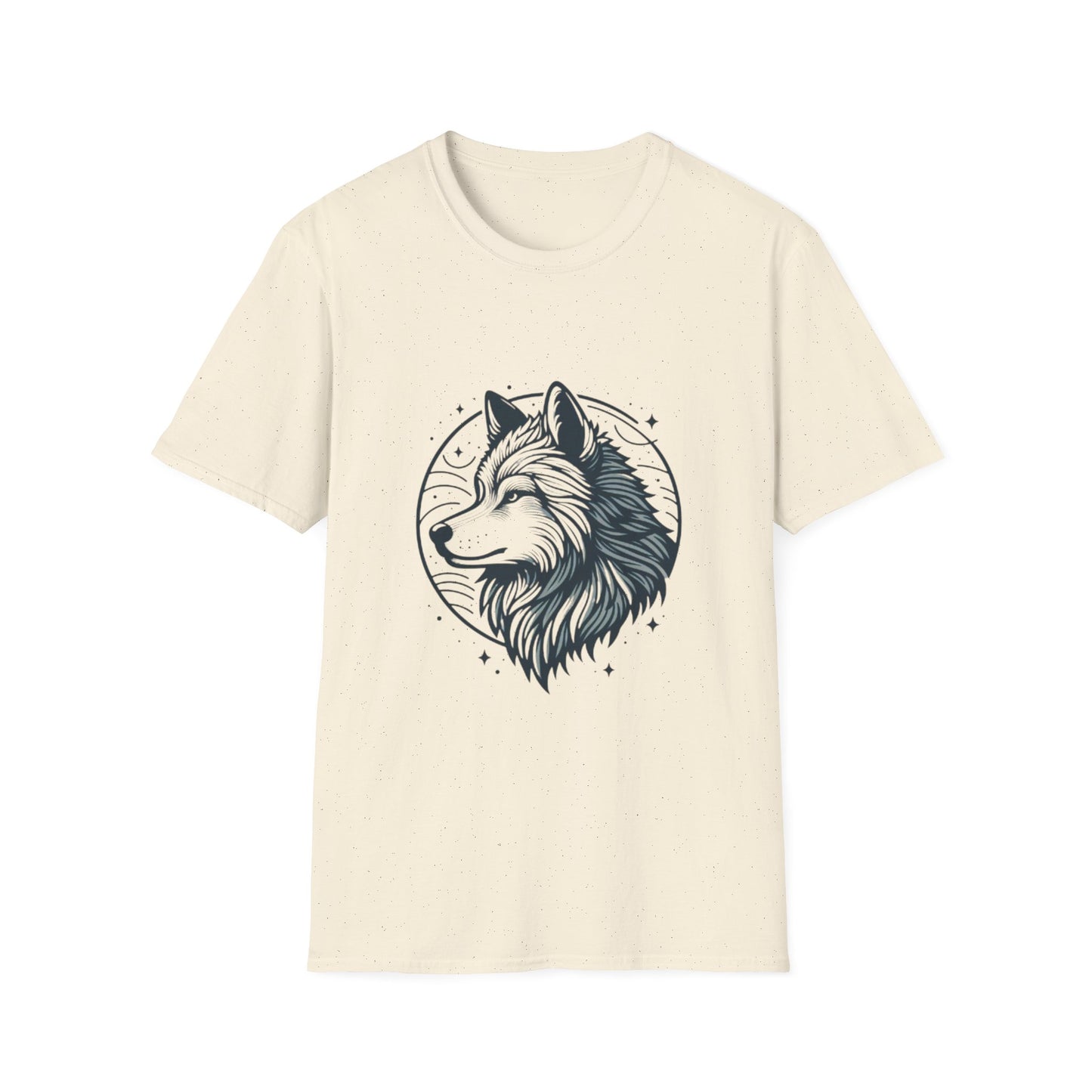 Wolf Graphic T-Shirt, Cool Nature Tee, Unisex Animal Shirt, Gift for Outdoorsy Lovers, Casual Everyday Wear, Birthday Present