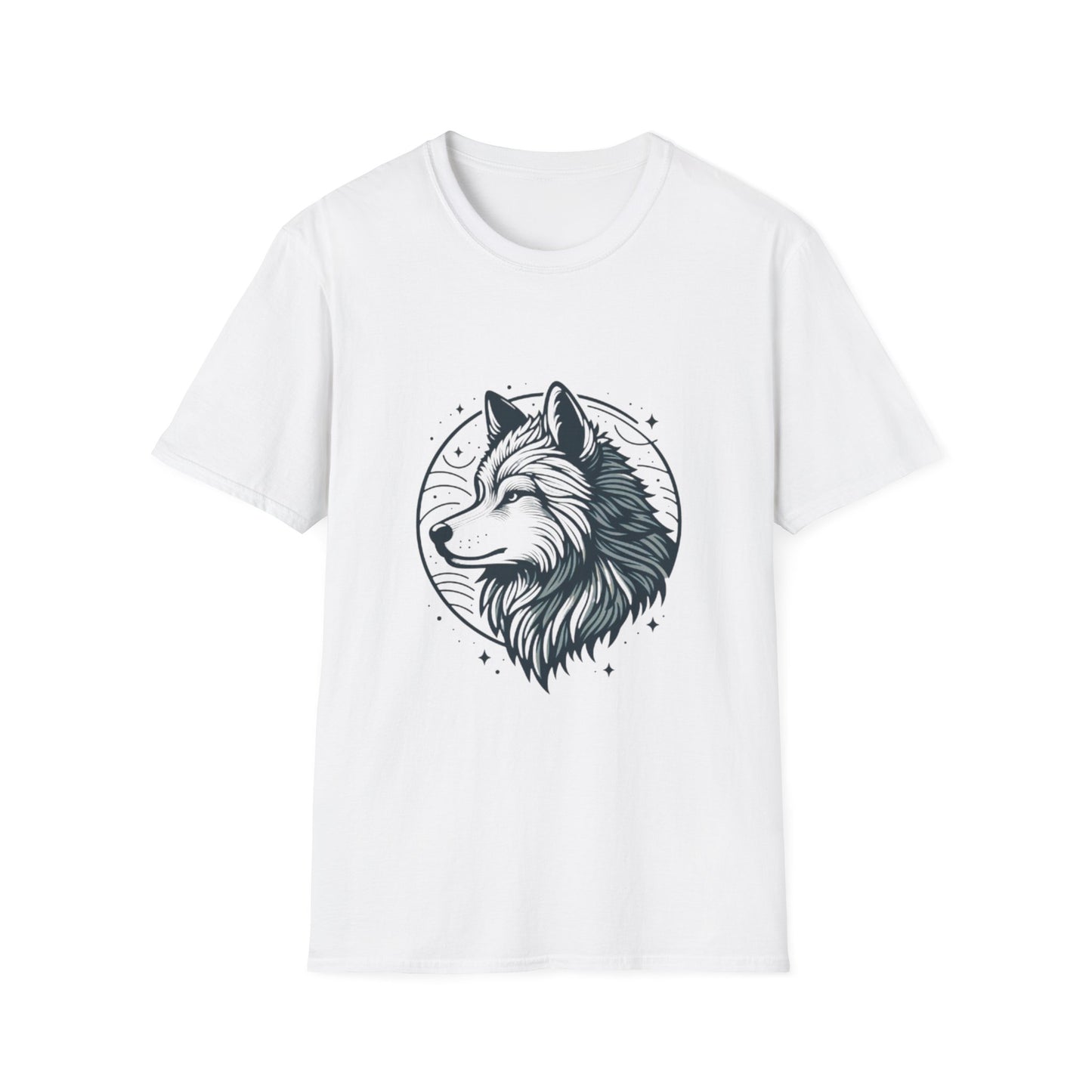 Wolf Graphic T-Shirt, Cool Nature Tee, Unisex Animal Shirt, Gift for Outdoorsy Lovers, Casual Everyday Wear, Birthday Present