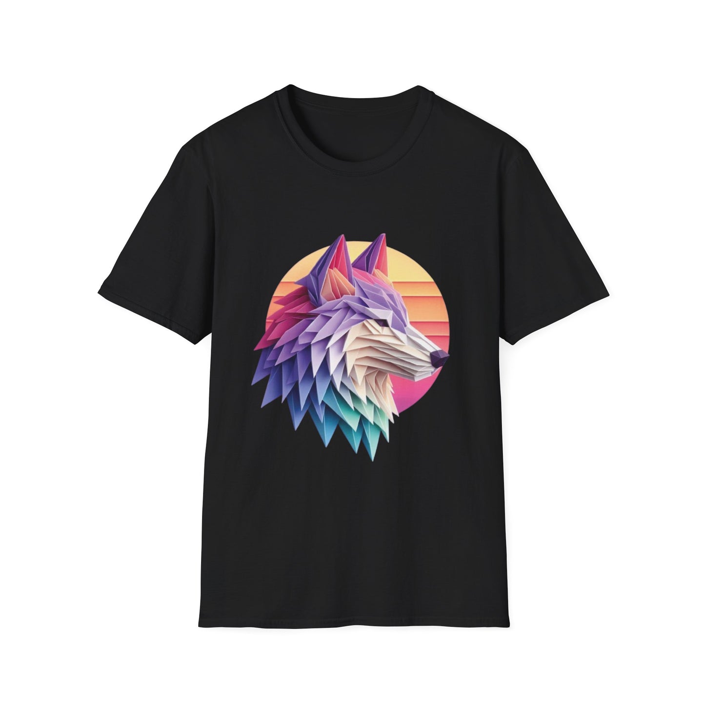 Stylish Wolf Graphic Tee, Perfect for Animal Lovers, Casual Wear, Gifting on Birthdays, Festivals, Statement Shirt, Unisex T-Shirt