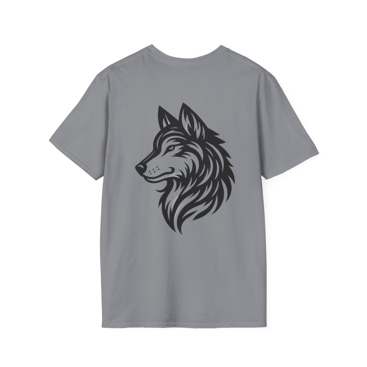 T-shirt graphique loup avec citation en espagnol, t-shirt loup unisexe pour amoureux de la nature, tenue décontractée minimaliste, idée cadeau unique, aventure en plein air