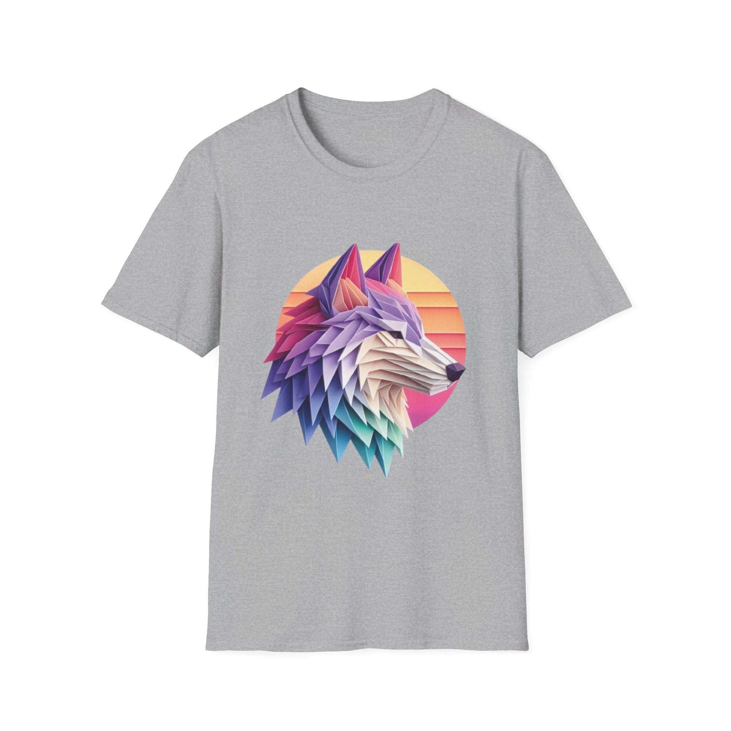 Stylish Wolf Graphic Tee, Perfect for Animal Lovers, Casual Wear, Gifting on Birthdays, Festivals, Statement Shirt, Unisex T-Shirt