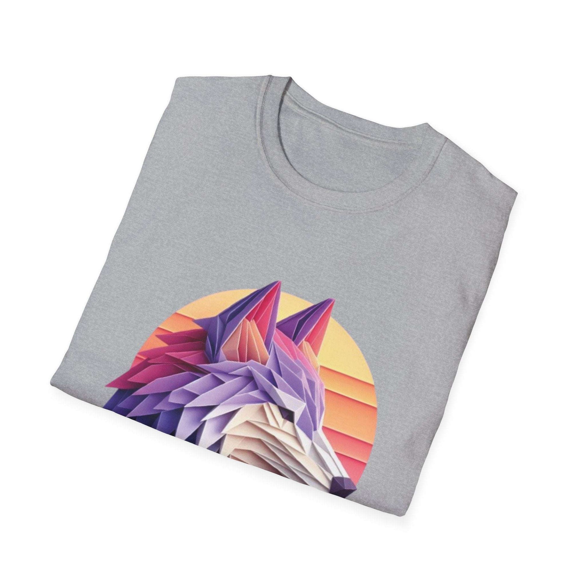 Stylish Wolf Graphic Tee, Perfect for Animal Lovers, Casual Wear, Gifting on Birthdays, Festivals, Statement Shirt, Unisex T-Shirt